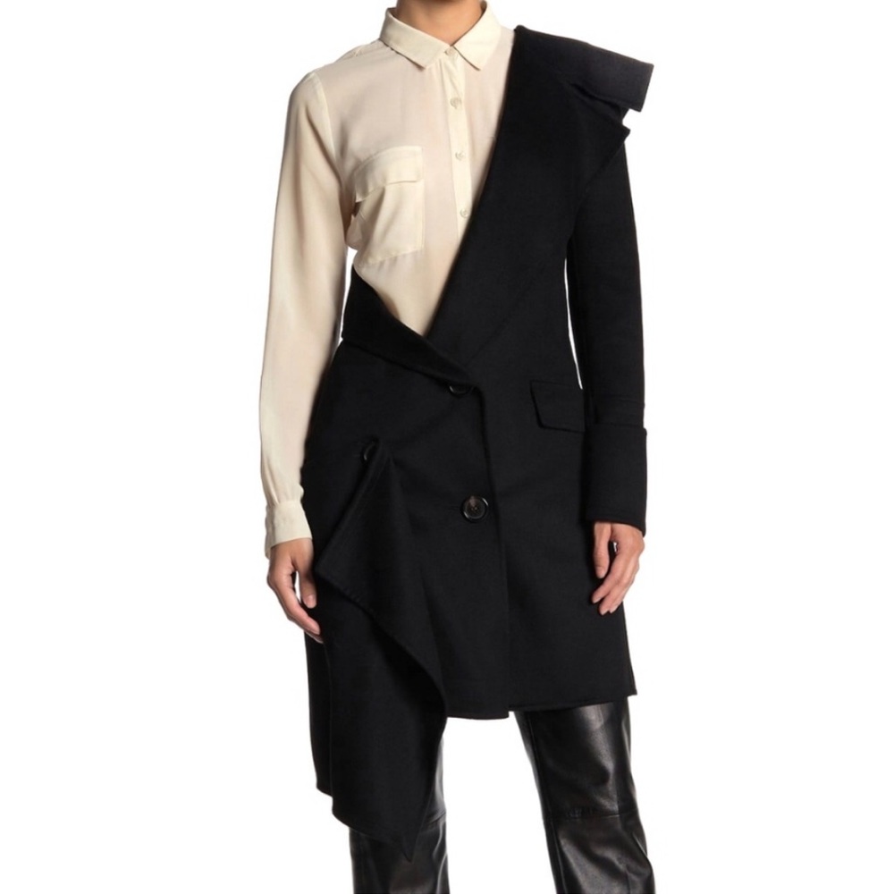 Burberry runway deconstructed wool coat sold out - Picture 3 of 8